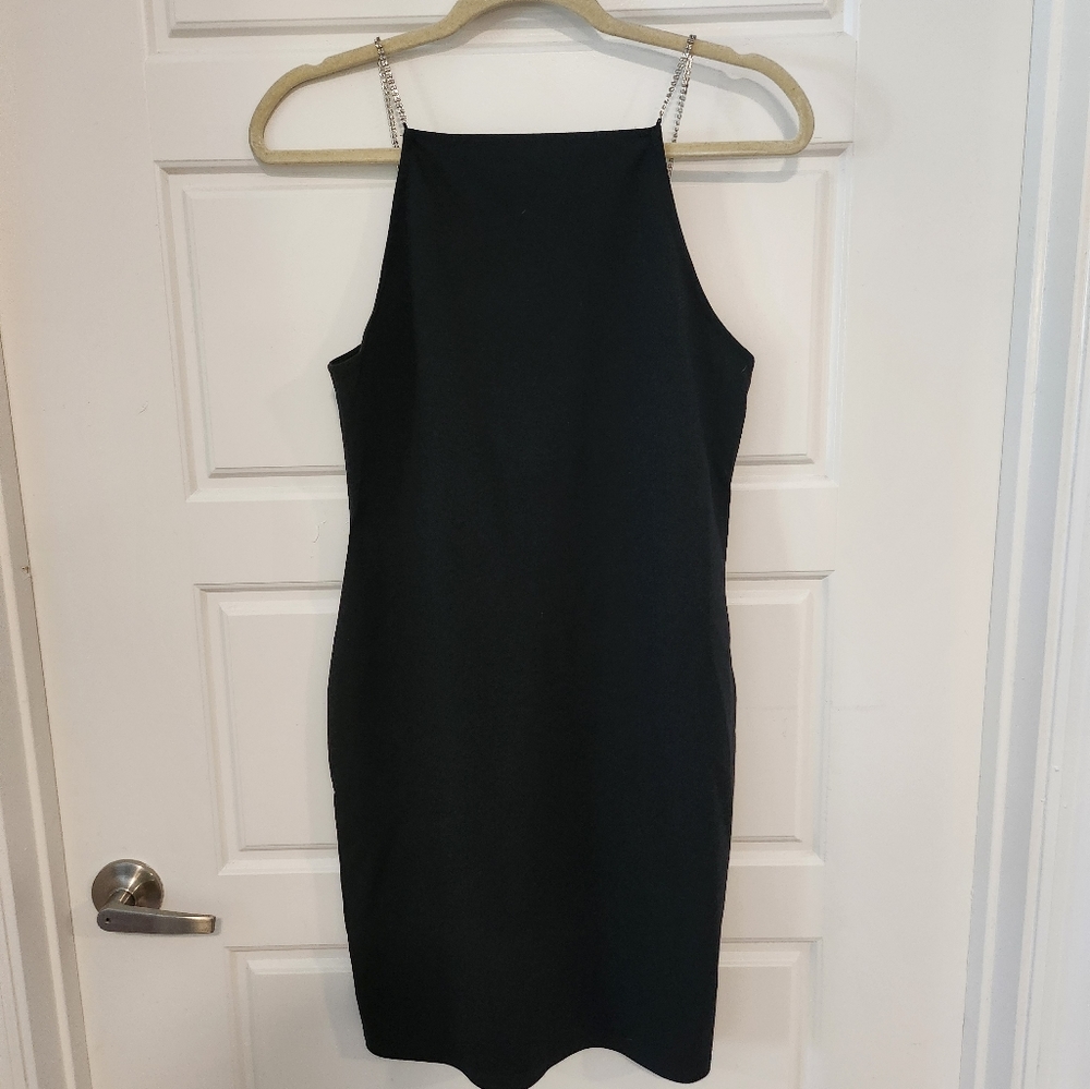 Black and Crystal Dress